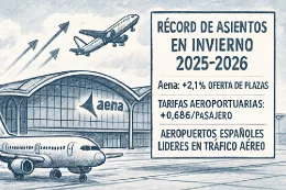 Ilustracin con datos facilitados por Aena.