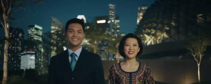 Imagen extrada nuevo vdeo de seguridad a bordo de Singapore Airlines.