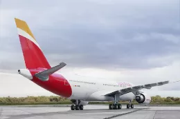 Avin de Iberia en pista. Foto: Iberia