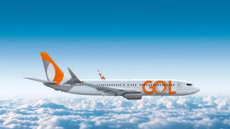 Boeing 737 de GOL en vuelo. Foto: Gol