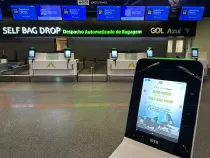 Despacho automatizado de equipajes en el aeropuerto de Brasilia. Foto: Aeropuerto de Brasilia