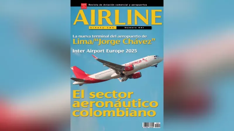 Portada de la revista Airline Ninety Two 441, septiembre de 2025.