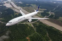 Aeronave de Copa Airlines en vuelo. Foto: Copa Airlines