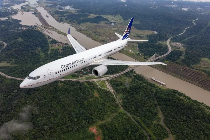 Aeronave de Copa Airlines en vuelo. Foto: Copa Airlines