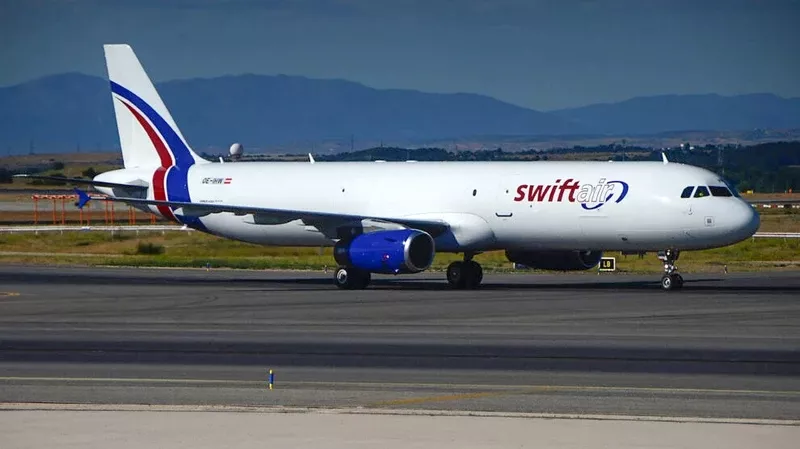 Avin de Swiftair. Foto: Swiftair