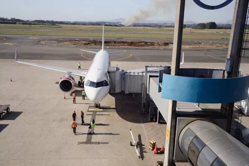 Aeropuerto de Foz de Iguaçu. Aeropuerto de Foz de Iguaçu.