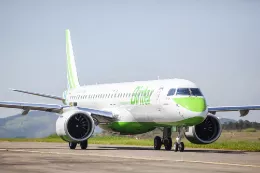 Avin Embraer E195 de Binter. Foto: Binter