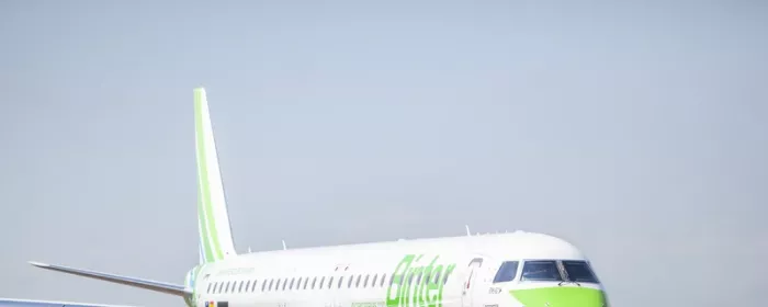 Avin Embraer E195 de Binter. Foto: Binter