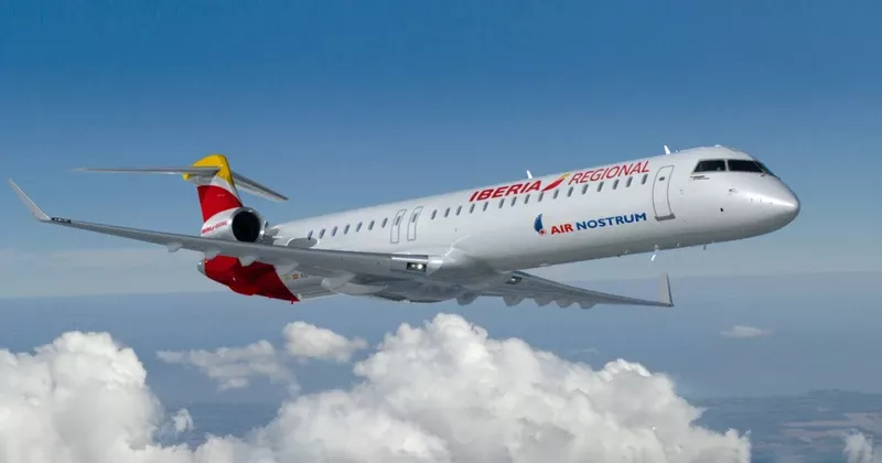 Avin de Air Nostrum en vuelo. Foto: Air Nostrum
