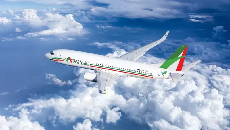 Boeing 737-800 de AeroItalia.