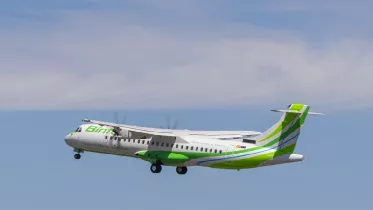 Aeronave ATR 72-600 de Binter. Foto: Binter