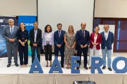 Foto de familia la primera edicin de su ciclo de encuentros Flying Green. Foto: Andaluca Aerospace