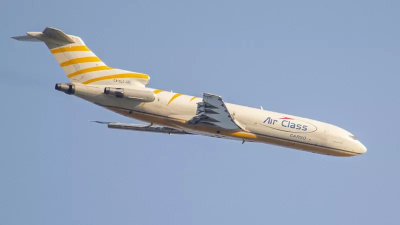 Boeing 727 de Air Class Cargo. Foto: AleSpotterpy