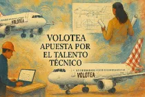 Ilustracin de Volotea generada con IA.