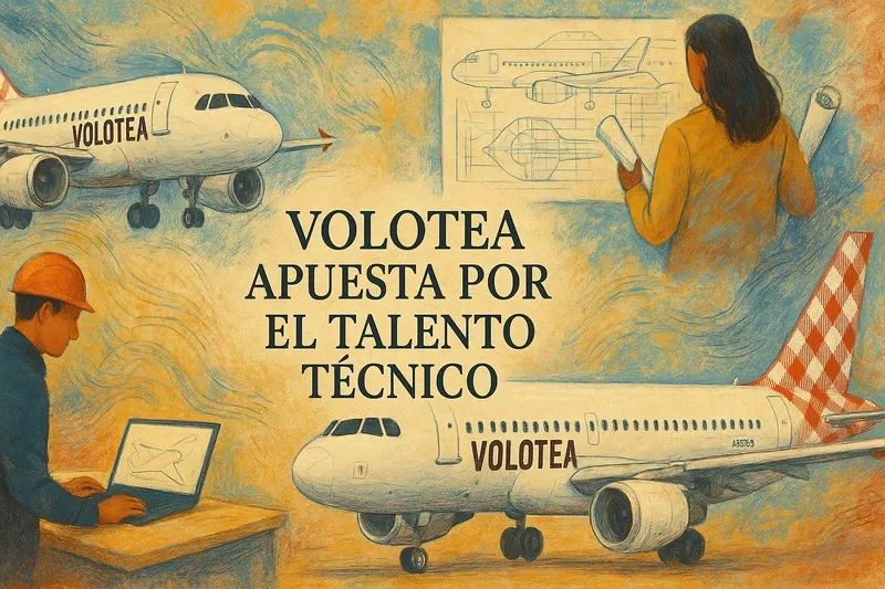 Ilustracin de Volotea generada con IA.