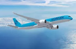 Airbus A350F de Korean Air. Foto: Airbus
