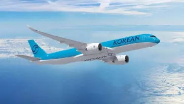 Airbus A350F de Korean Air. Foto: Airbus