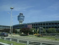 Aeropuerto estadounidense La Guardia en la ciudad de Queens, en el estado de Nueva York.