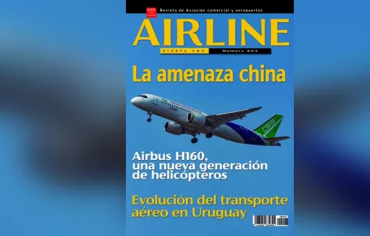 Portada de la revista Airline Ninety Two 443, noviembre de 2025.