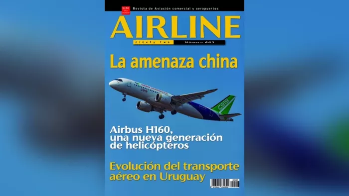 Portada de la revista Airline Ninety Two 443, noviembre de 2025.