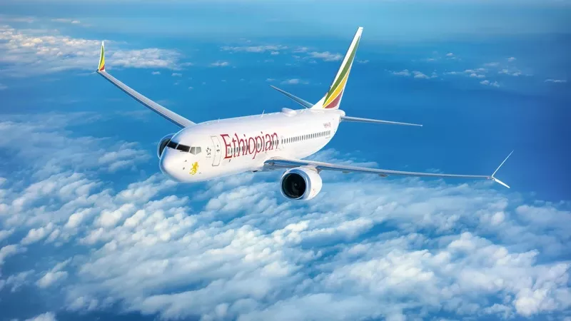 Boeing 737 MAX de Ethiopian Airlines. Foto: Boeing