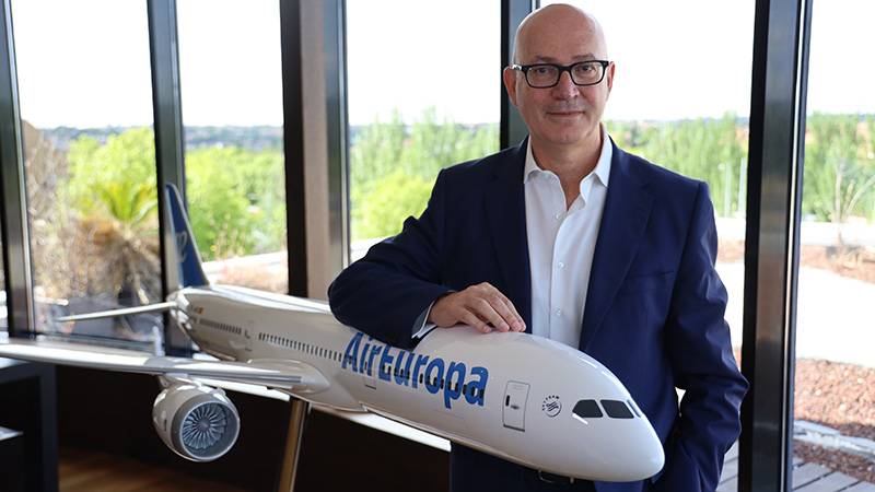 Jesús Nuño de la Rosa, exconsejero delegado de Air Europa. Foto: Air Europa Jesús Nuño de la Rosa, exconsejero delegado de Air Europa. Foto: Air Europa