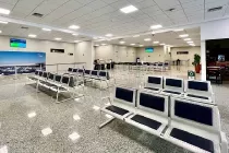 Interior del aeropuerto brasile�o de Ponta Por�
