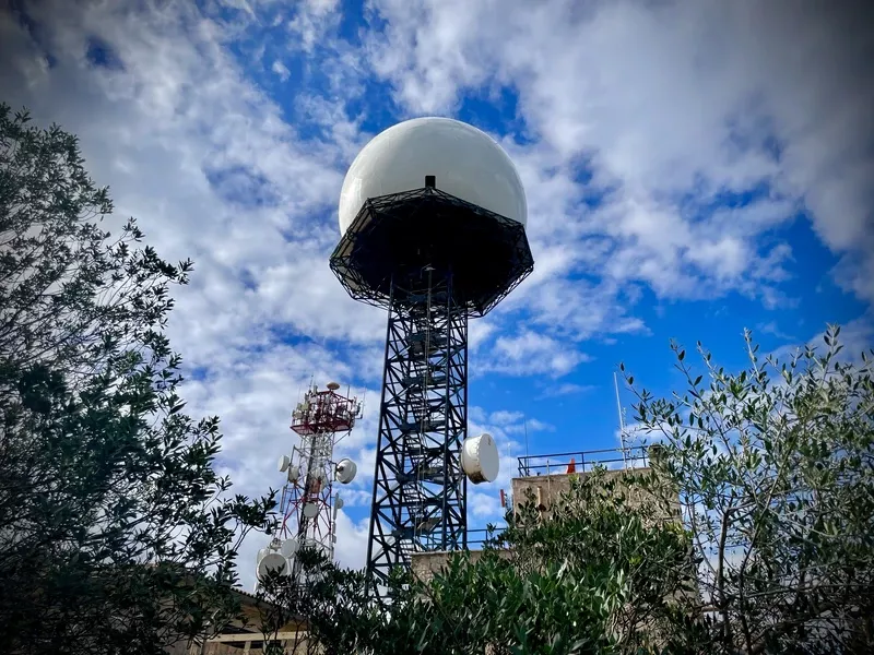 Radar de Randa actualizado con innovadora tecnologa 3D. Foto: Enaire