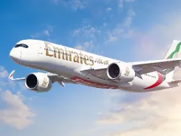 Airbus A350-900 de Emirates. Foto: Emirates
