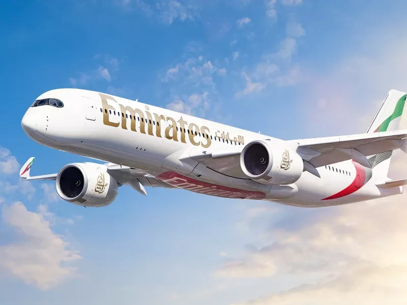 Airbus A350-900 de Emirates. Foto: Emirates