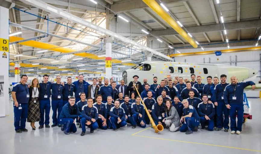 Inauguración de la nueva planta de Pilatus Aircraft Ibérica SA cerca de Sevilla. Foto: Pilatus