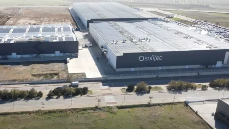 Nave industrial de Sofitec Aero. Foto: Instagram de Sofitec Aero