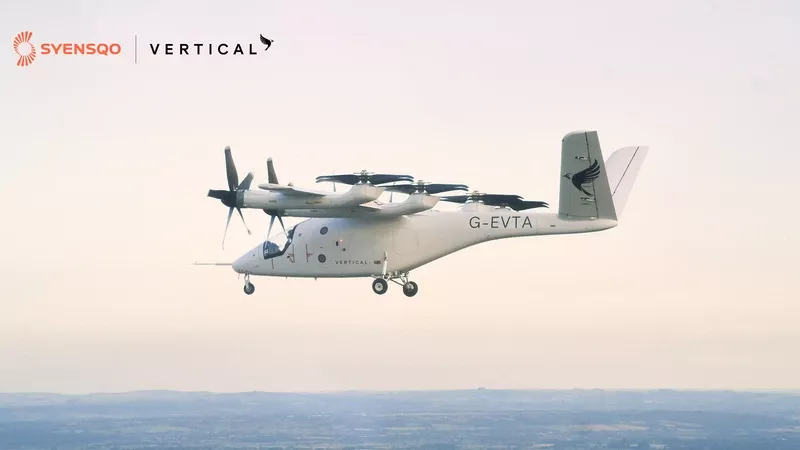 eVTOL VX4. Foto: Vertical Aerospace