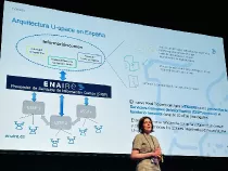 Raquel Moldes, del departamento de Desarrollo de Negocio de Drones de Enaire. Foto: Enaire