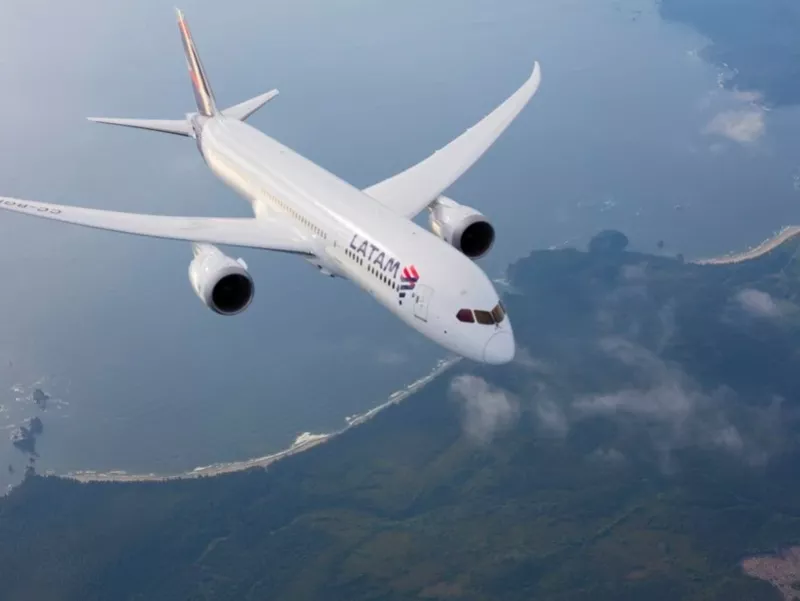 Boeing 787 de Latam. Boeing 787 de Latam.