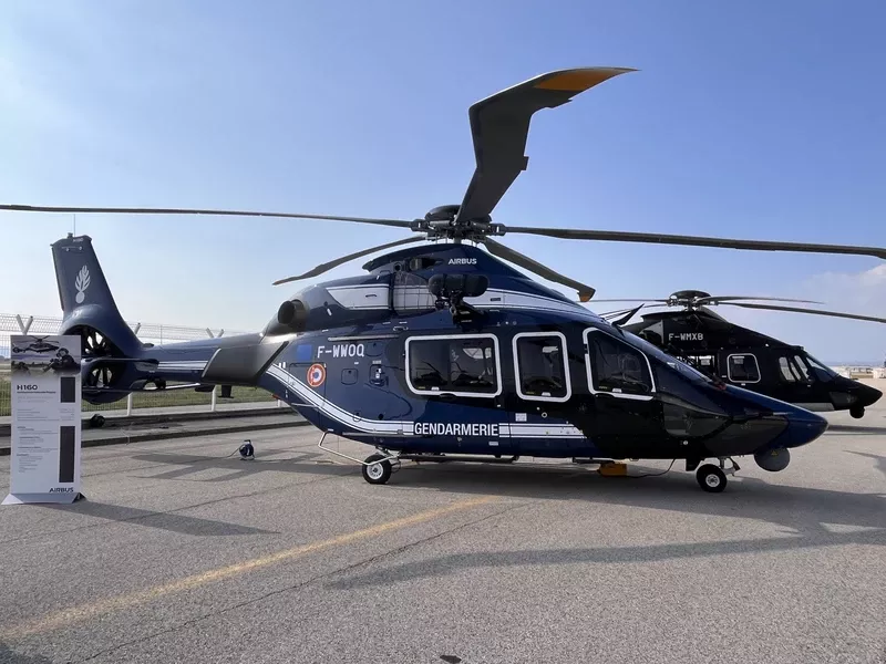 H160 listo para su entrega a la Polic�a francesa (Gendarmerie).