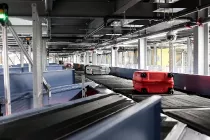 Sistemas de manejo de equipaje de Leonardo. Foto: Leonardo