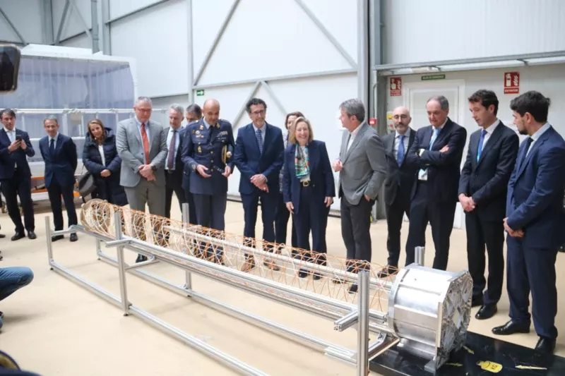 Acto de presentación del satélite IOD-2 (In-Orbit Demonstrator-2) de Startical. Acto de presentación del satélite IOD-2 (In-Orbit Demonstrator-2) de Startical.