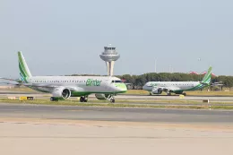 Aviones de Binter en pista. Foto: Binter