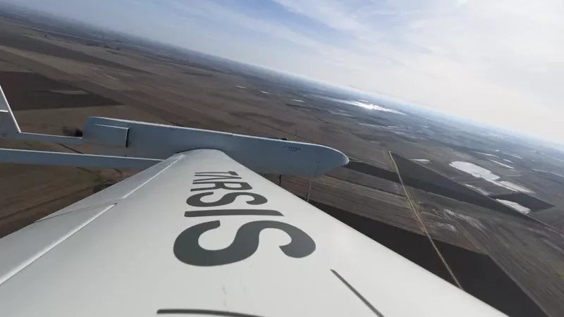 UAV TARSIS de Indra. Foto: Indra