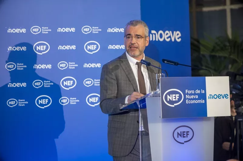 Maurici Lucena en Foro de la  Nueva Economía. Foto: Aena