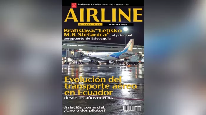Portada de la revista Airline Ninety Two 445, enero de 2026.