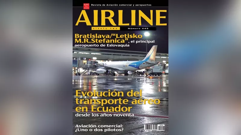 Portada de la revista Airline Ninety Two 445, enero de 2026. Portada de la revista Airline Ninety Two 445, enero de 2026.