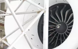 Motor LEAP. Foto de archivo.