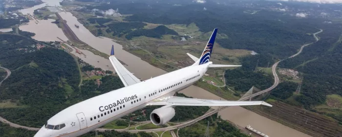 Avi�n de Copa Airlines. 