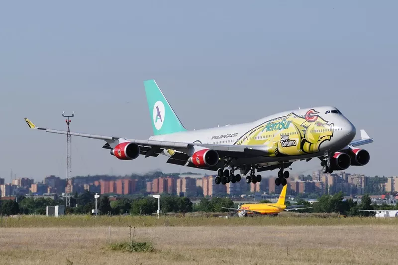 Boeing 747 de Aerosur. Foto: Antonio Camarasa Boeing 747 de Aerosur. Foto: Antonio Camarasa
