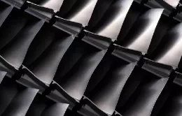 Álabes de un motor de GE Aerospace. Foto: GE Aerospace