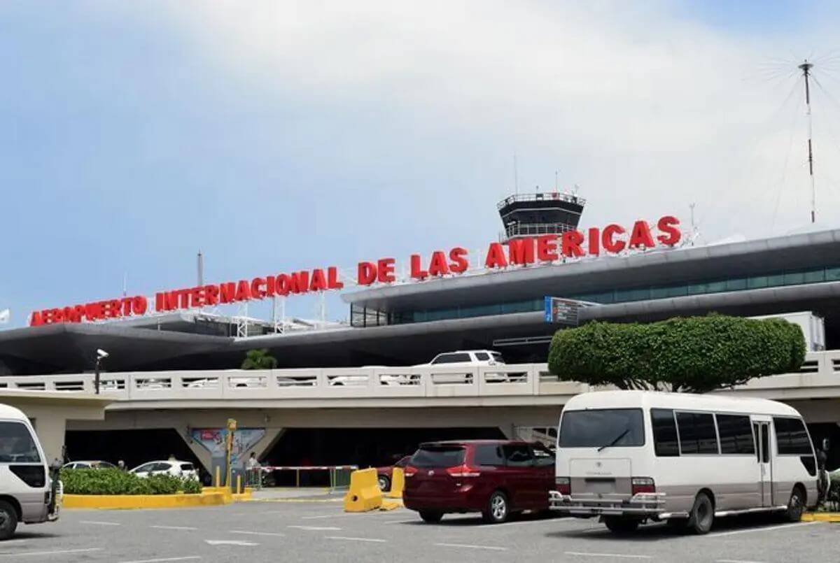 Aeropuerto Internacional Las Am�ricas de Santo Domingo.