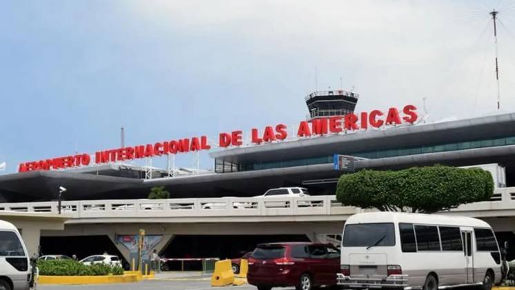 Aeropuerto Internacional Las Am�ricas de Santo Domingo.