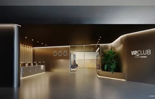 Nueva Sala VIP del Aeropuerto Internacional de Carrasco.